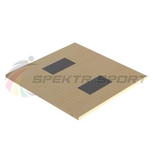 Купить Помост тяжелоатлетический 3х3х0,1м, рез. амортизаторы 1х0,5х0,04м в Энгельсе 