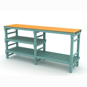 Купить Стол для бассейна, жесткий ПВХ, 1988х554х920 мм в Энгельсе 